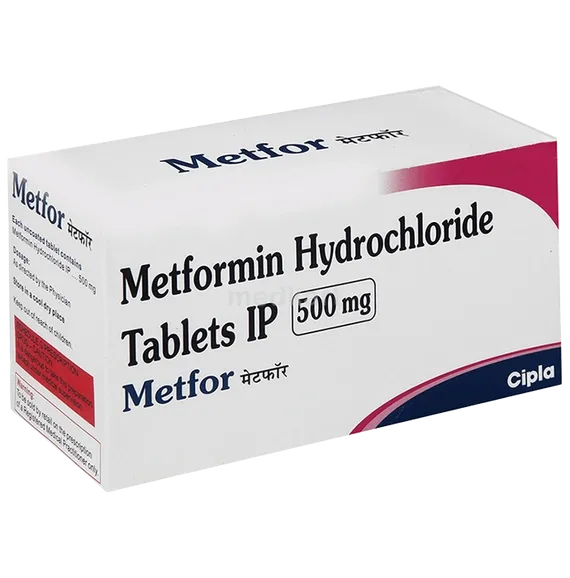 metfor 500mg tablet 20's